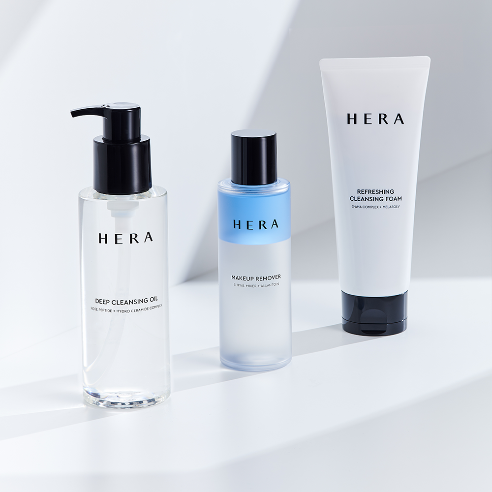 [クレンジングバンドルセットで30ドルお得] HERA リフレッシング クレンジングフォーム 160g*2+エクストラ クレンジングフォーム 50g*2+UVプロテクター トーンアップ 15ml