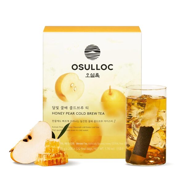 [Cold Brew Bundle] OSULLOC Sunset Peach, Honey Pear, Muscat Cold Brew Tea (60ea)
