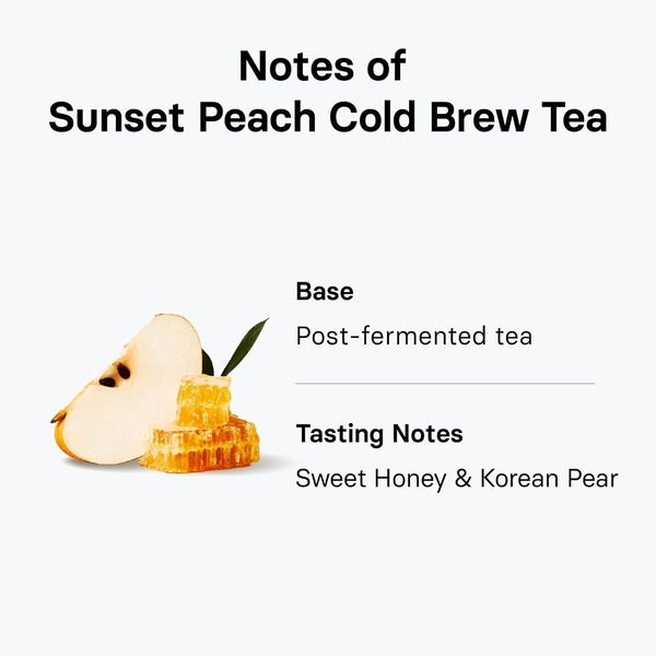[Cold Brew Bundle] OSULLOC Sunset Peach, Honey Pear, Muscat Cold Brew Tea (60ea)