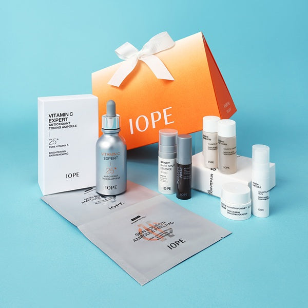 [Exclusive] IOPE Vitamin C Expert 25% Antioxidant Toning Ampoule (Included 7minis)