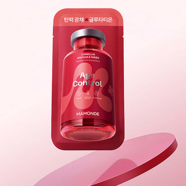 マモンド エイジコントロール カメリア アンプルマスク 23ml*1枚