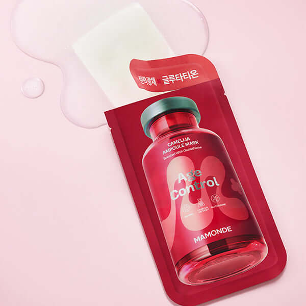 マモンド エイジコントロール カメリア アンプルマスク 23ml*1枚