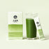 Osulloc Matcah Mania Bundle featuring premium matcha powder and a glass of matcha drink.