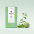 Exclusive Osulloc Caffeine Free Herbal Tea Bundle featuring Mellow Mint tea box and fresh mint leaves.