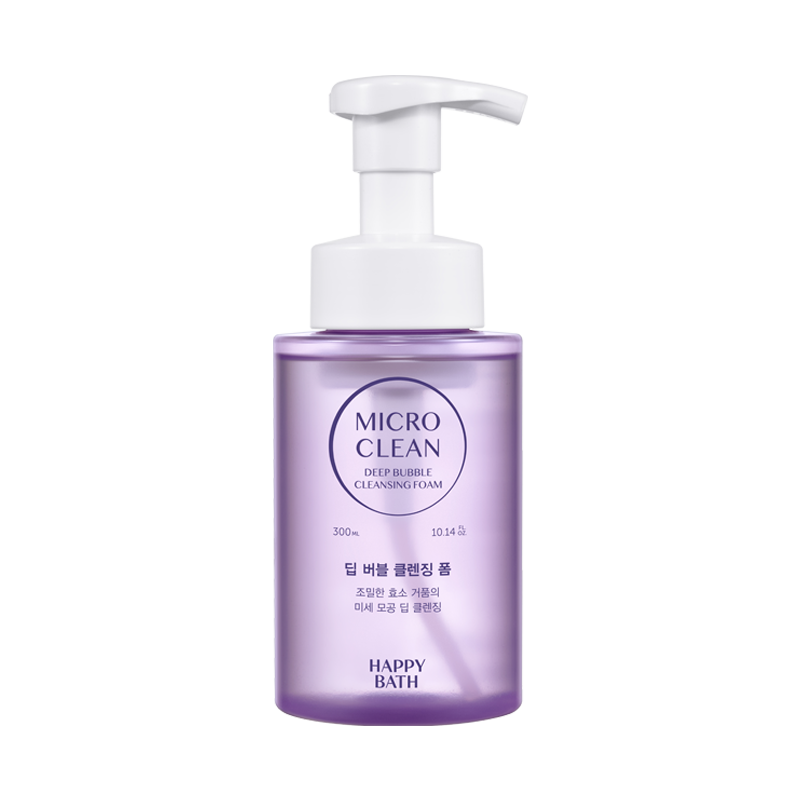 HAPPYBATH Micro Clean Deep Bubble Cleansing Foam 300ml