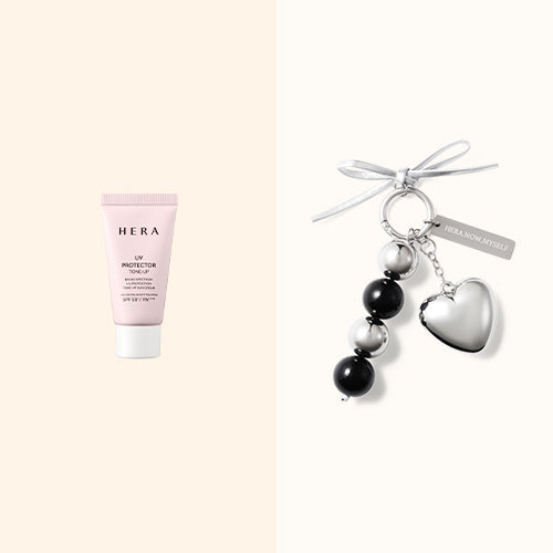 [GIFT]  HERA Healthy Glow Dewy Balm Limited Keyring +UV Protector Tone-up 15ml