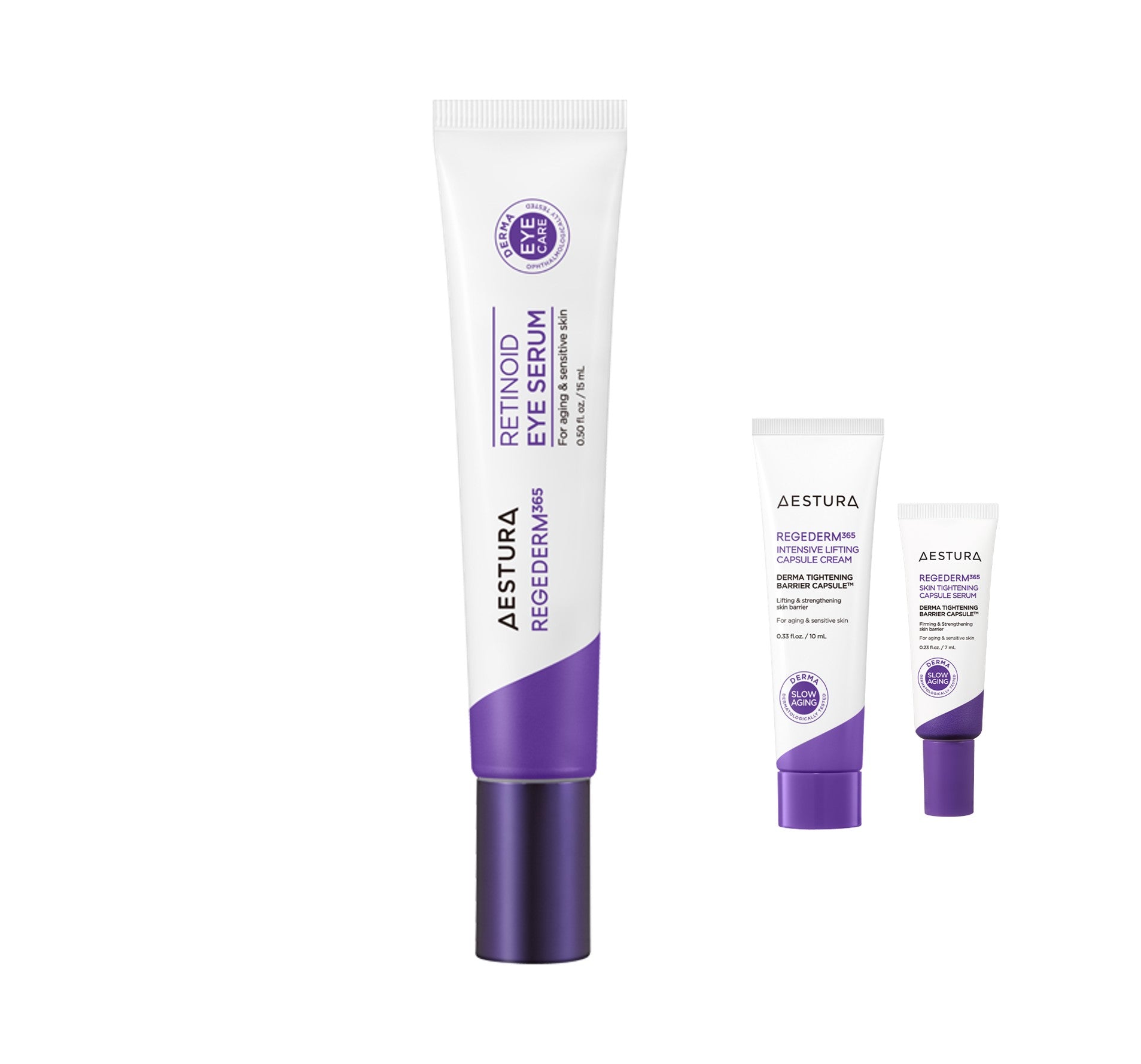 New AESTURA Regederm365 Retinoid Eye Serum 15ml(Cream10ml+Serum7ml Gift)