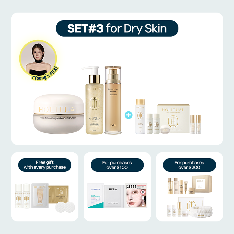 CYOUNG ANTIAGING SET #3 DRY SKIN