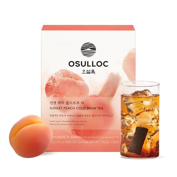 OSULLOC Sunset Peach Cold Brew Tea  (20ea)