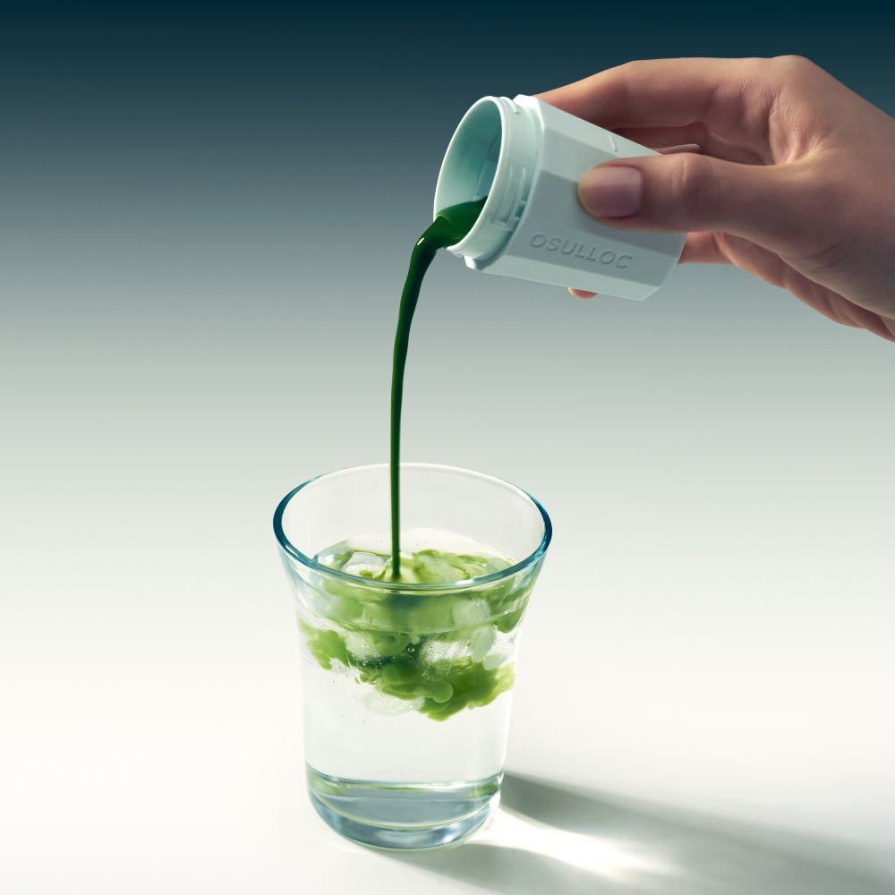 OSULLOC オーガニックプレミアム抹茶パウダー トリオセット + キーホルダー付きシェイカー無料贈呈