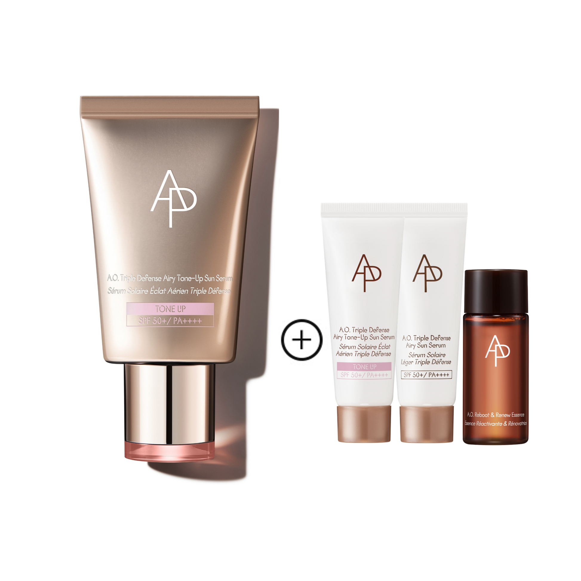 AP BEAUTY A.O.トリプルディフェンス エアリートーンアップサンセラム