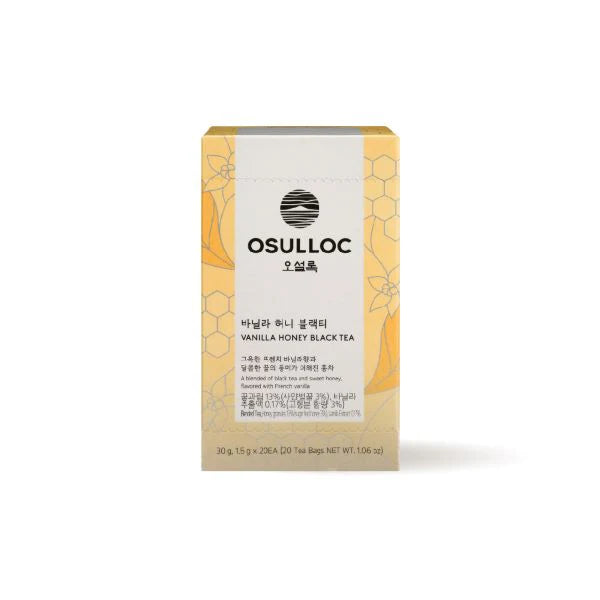 [2Set] OSULLOC Vanilla Honey Black Tea (20 count)